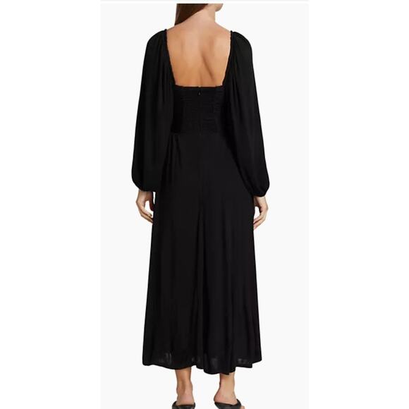 The Westside Vivian Ruched Maxi Dress Size Small - Picture 5 of 8